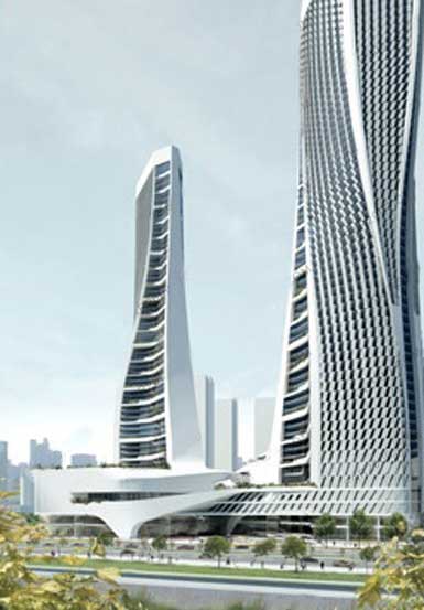 UNStuidio設(shè)計(jì)“Raffles City”項(xiàng)目