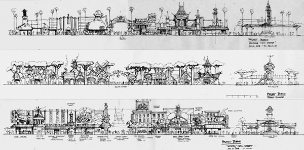 上海迪士尼樂園 美國小鎮(zhèn)大街 草圖 Shanghai Disneyland Main Street USA Sketch 上海迪士尼樂園 美國小鎮(zhèn)大街 草圖 Shanghai Disneyland Main Street USA Sketch