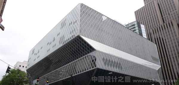 OMA設計的西雅圖市中心圖書館