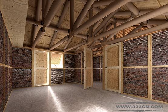 Shigeru-Ban 尼泊爾項目 木結構建筑 救災建筑 設計大賽