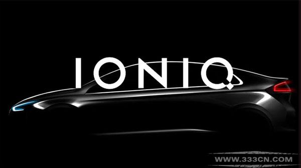 現代 IONIQ 混合動力車 全新LOGO 曝光
