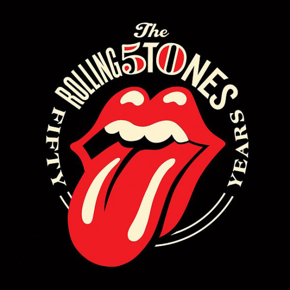 rolling stones 50 detail Lʯꠞӭ50c ꠽Logo